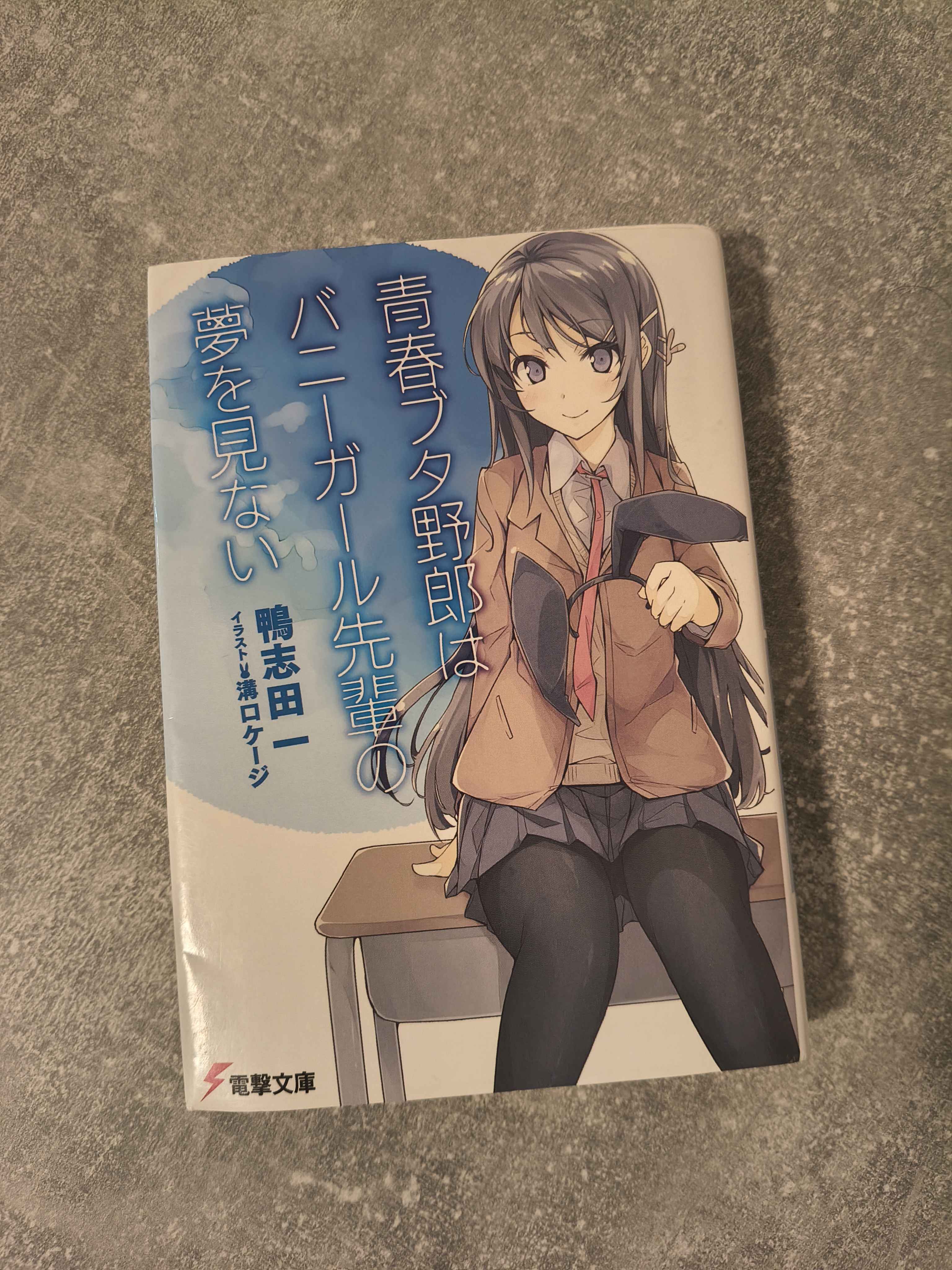 青春ブタ野郎はバニーガール先輩の夢を見ない as a physical book